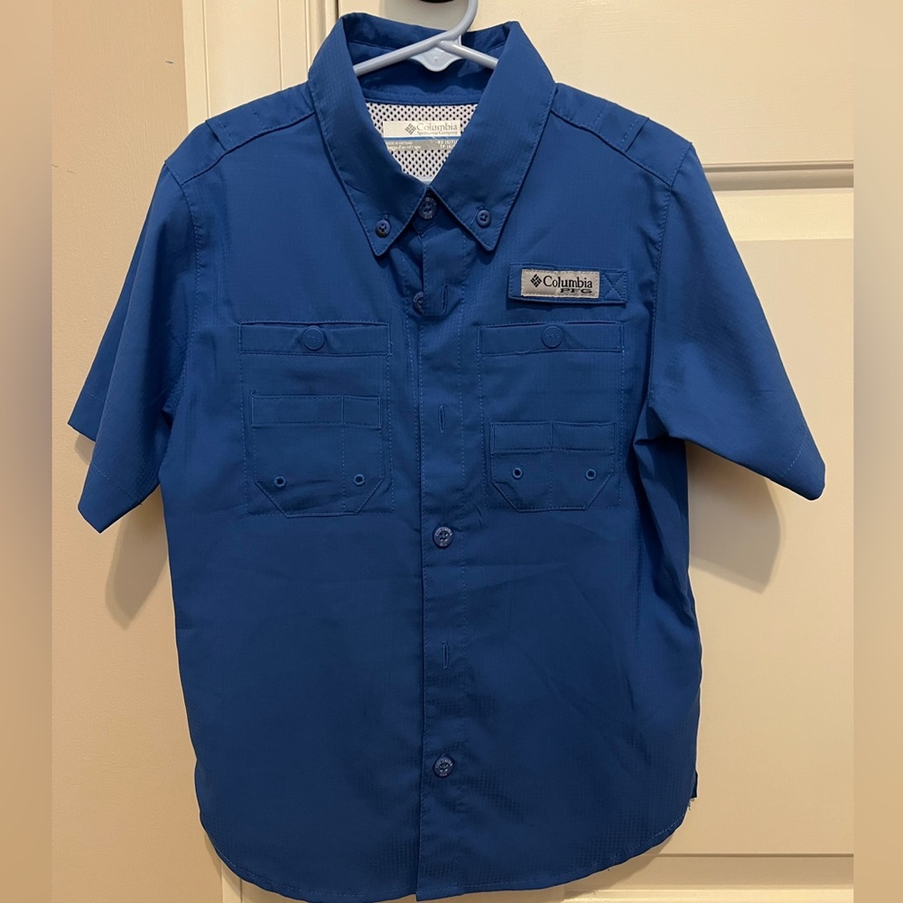 Boys Columbia Fishing Shirt